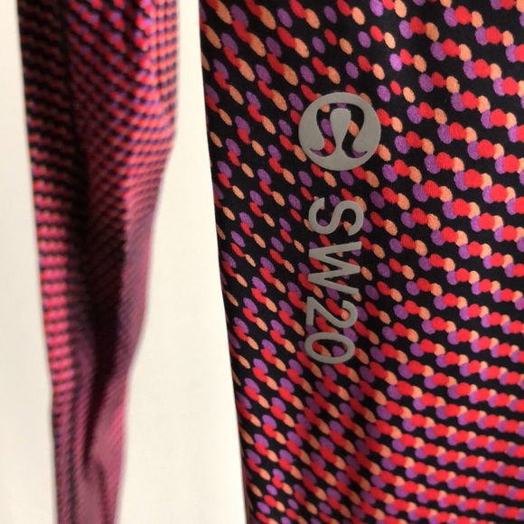 lululemon Fast and Free Crop *SeaWheeze - Picture 4 of 4